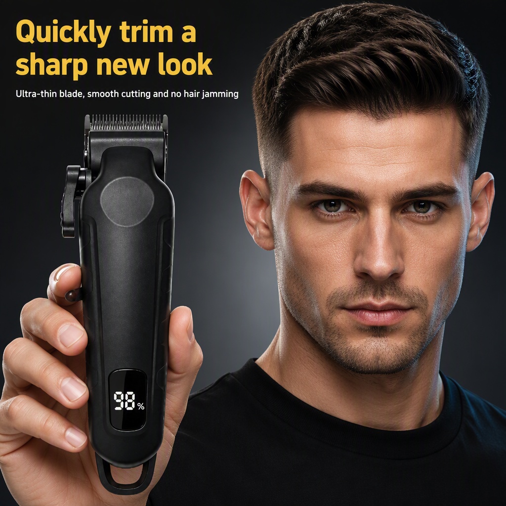 Hair Clipper Professional - 전문가용 신형 전기 헤어 클리퍼, 쉐이빙
