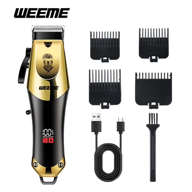 Beard Trimmer Cordless - T9 헤어 클리퍼 미끄럼 방지 그립