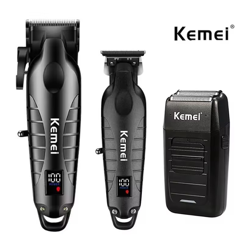 Hair Clipper Professional - 남성용 Kemei 헤어 클리퍼 키트, 전기