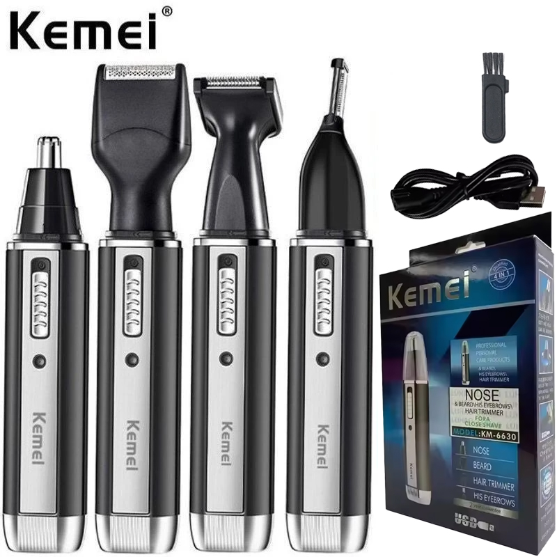 Kemei-6630 코털 트리머 코 귀 청소기용 충전식 - Men'S Grooming Nose And Ear 리뷰 및 가격