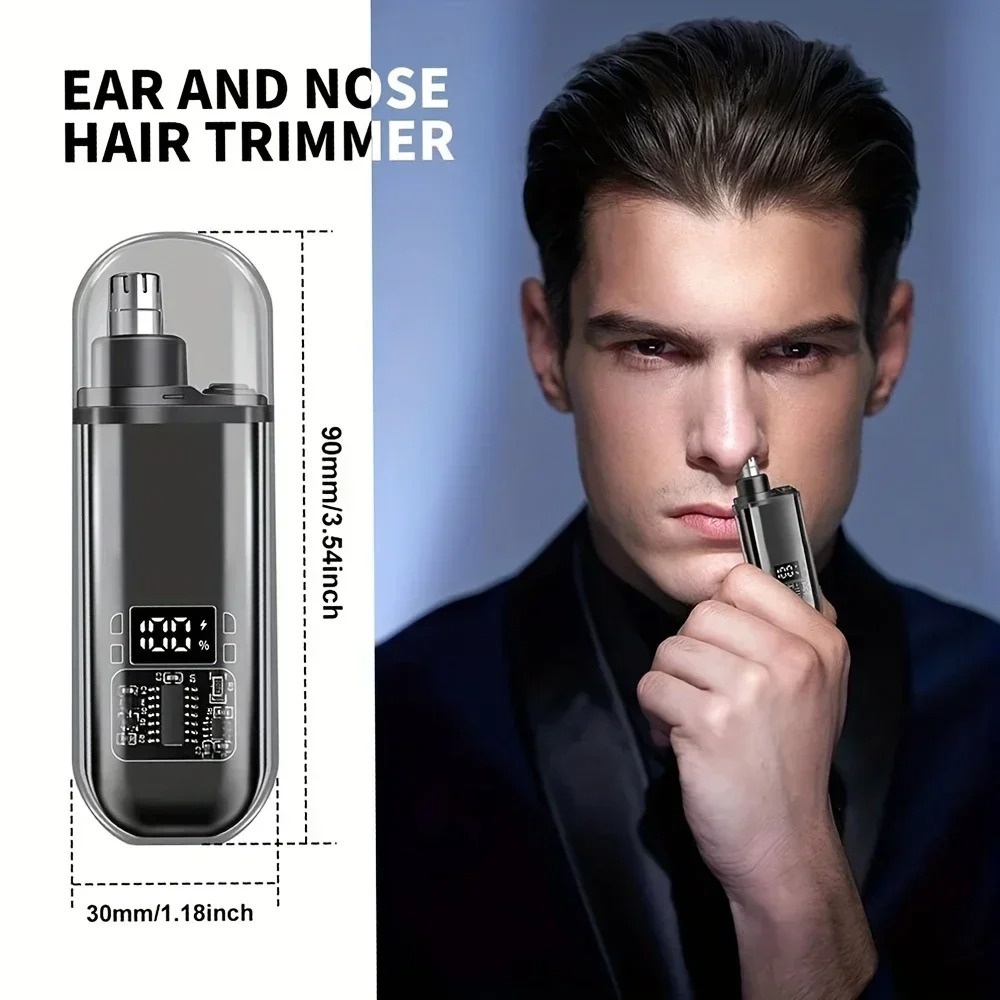 코털/귀털 트리머 전기 미니 컴팩트 휴대용 USB C  - Men'S Grooming Nose And Ear 리뷰 및 가격