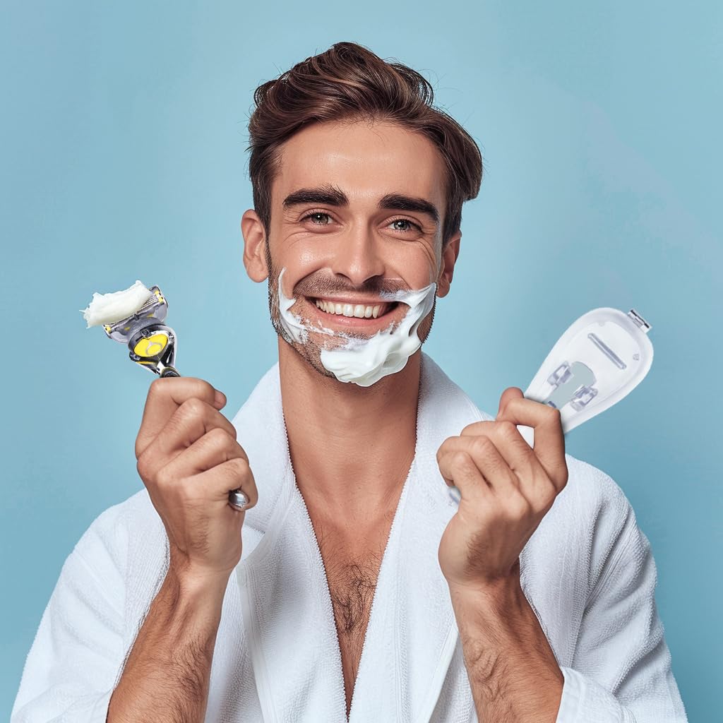 방수 스크래치 방지 투명 면도기 케이스 방진 휴대용 카 - Mens Grooming Box 리뷰 및 가격