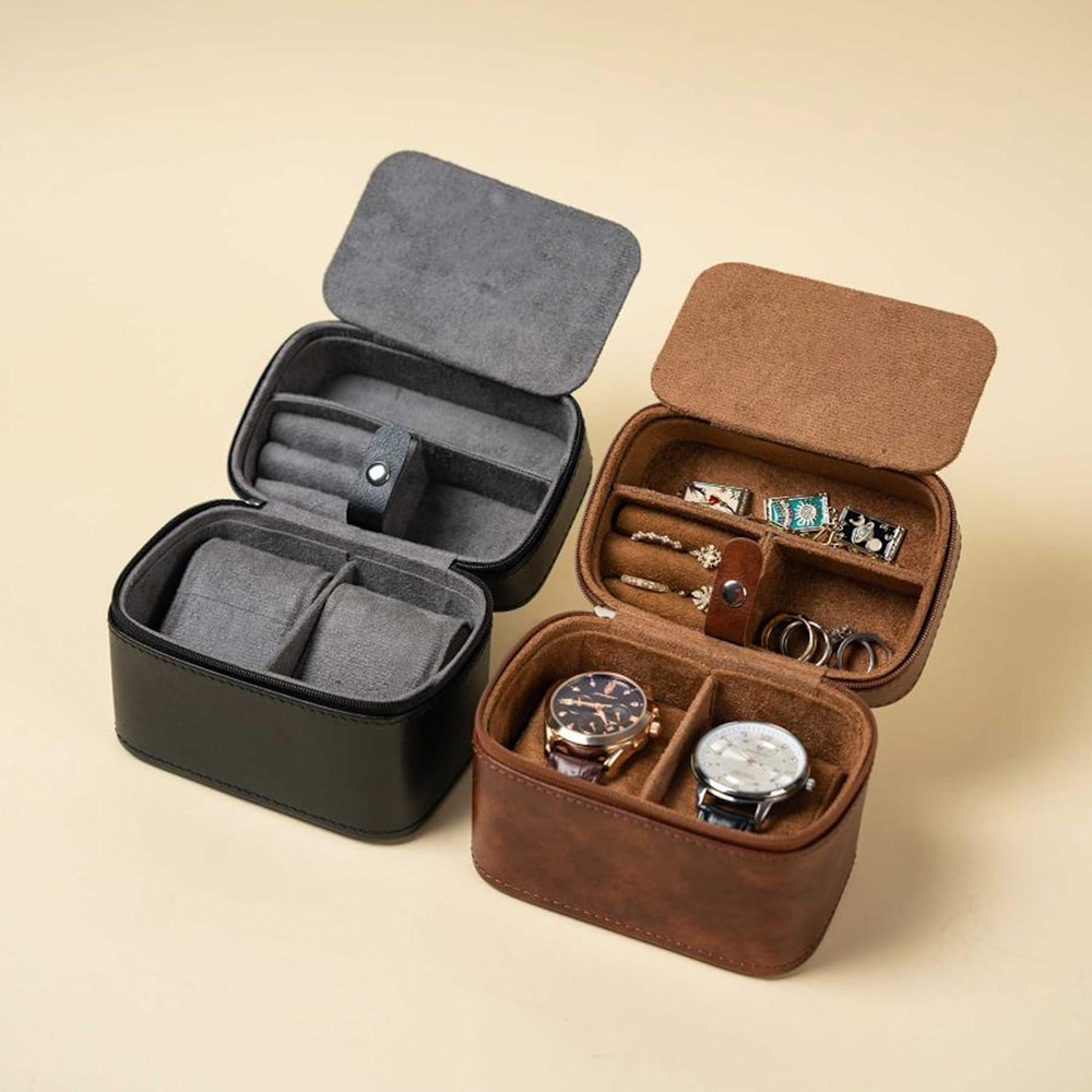 남성용 맞춤형 시계 보관함 여행용 보석 케이스 가죽 맞 - Mens Grooming Box 리뷰 및 가격