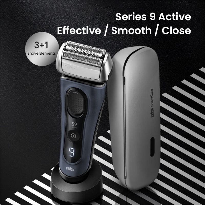 브라운 S9 액티브 9023s 전기 면도기 110-24 - Men Grooming Products For Face 리뷰 및 가격