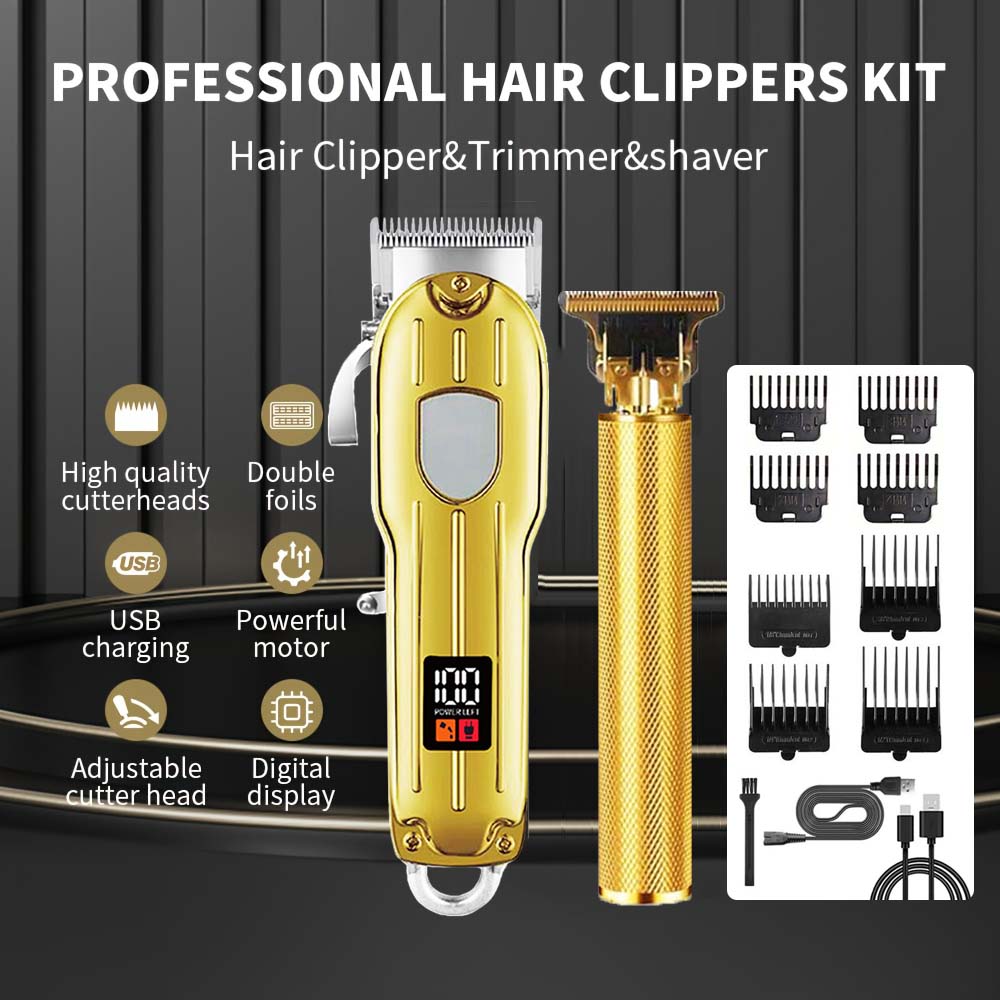2 in 1 전기 헤어 클리퍼 & T-블레이드 트리머  - Beard Trimmer Cordless 리뷰 및 가격