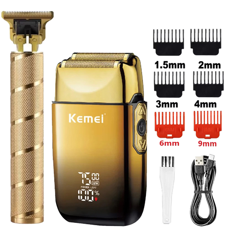 케메이 KM-TX10 T9 헤어 트리머 전기 면도기 포 - Mens Grooming Box 리뷰 및 가격