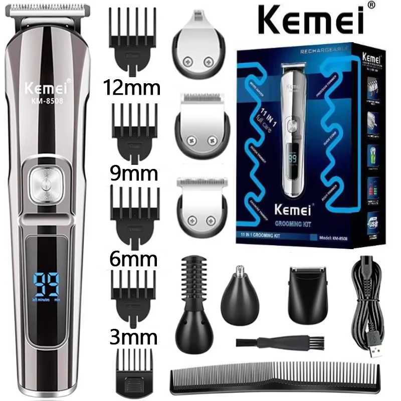 Kemei 전문가용 다기능 수염 트리머 방수 6 in  - Mens Grooming Box 리뷰 및 가격