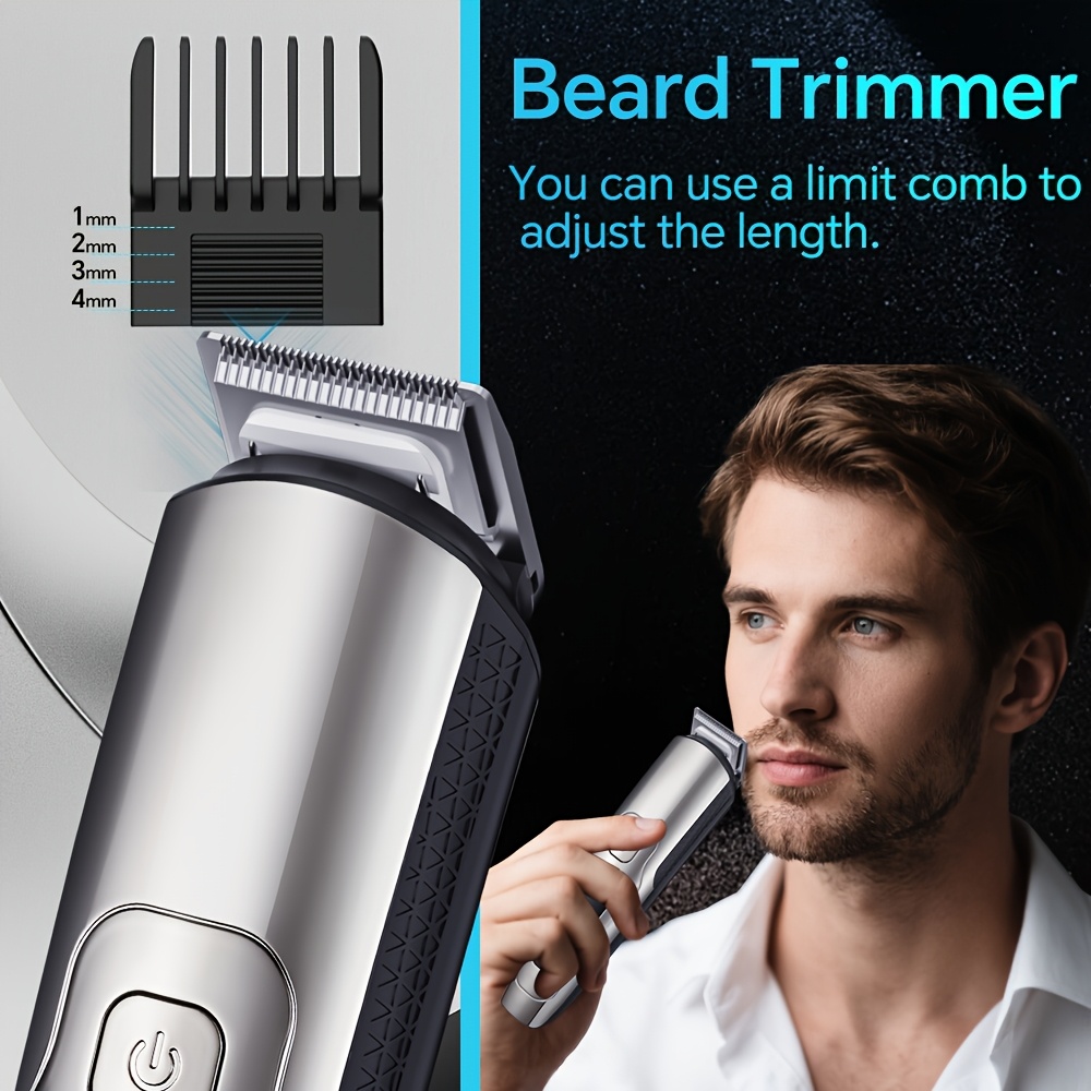 6 in 1 남성용 전기 수염 트리머 무선 헤어 클리퍼 - Men'S Grooming Nose And Ear 리뷰 및 가격