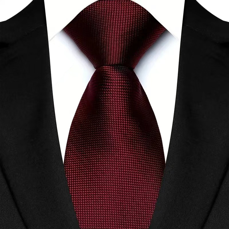 새로운 디자인 웨딩 8CM 남성 넥타이 짙은 빨간색 스 - Men Grooming Usa 리뷰 및 가격